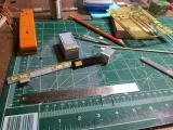 Working on the dashboard, including photo-etch. Haven't decided whether to light or not.